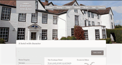 Desktop Screenshot of eveshamhotel.com